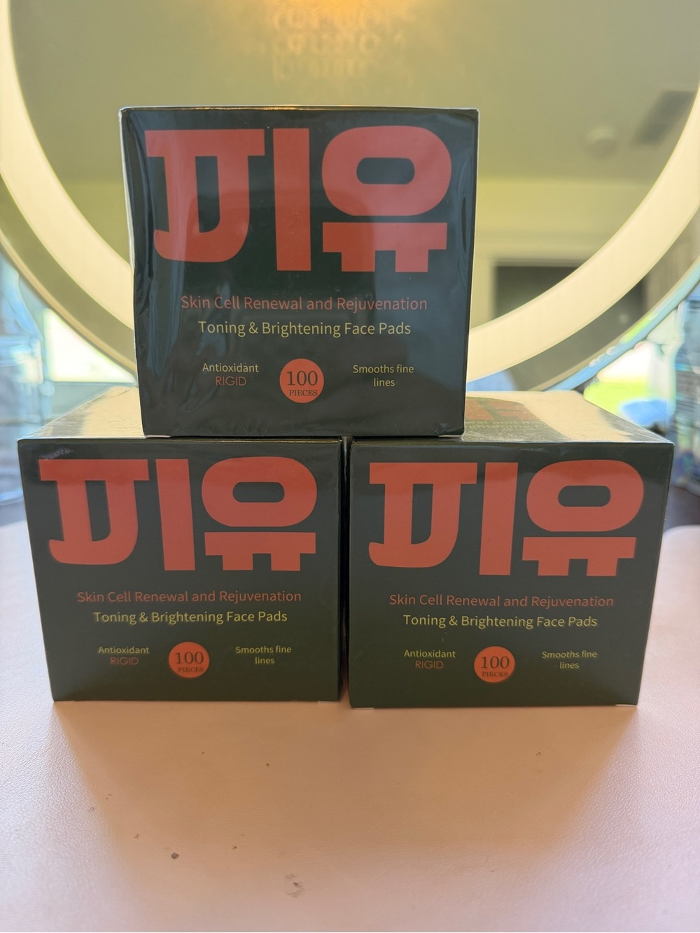 JIYU Toning and Brightening Face Pads (3 pack)